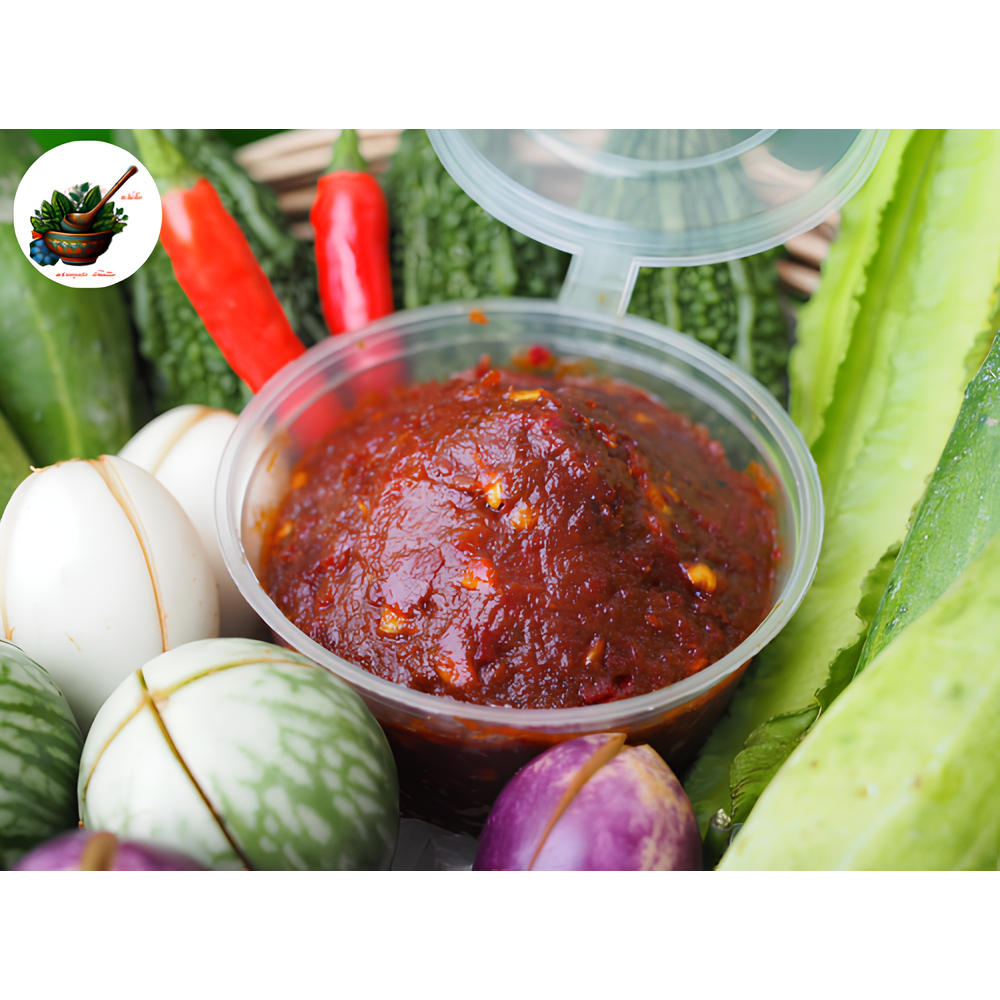 จวักไท น้ำพริกตาแดงแมงดา (เผ็ดน้อย) 100 กรัม