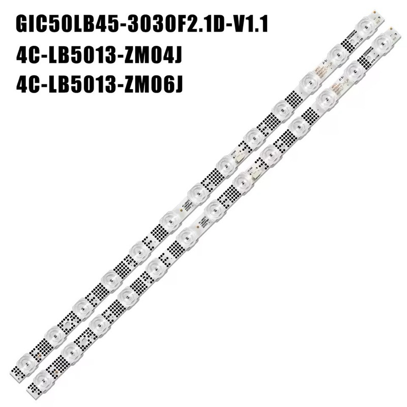 LED Backlight Strip 13LED สำหรับ TCL 50P615 50G61 50S525 50S435 50S434 50S43 GIC50LB45_3030F2.1D V1.