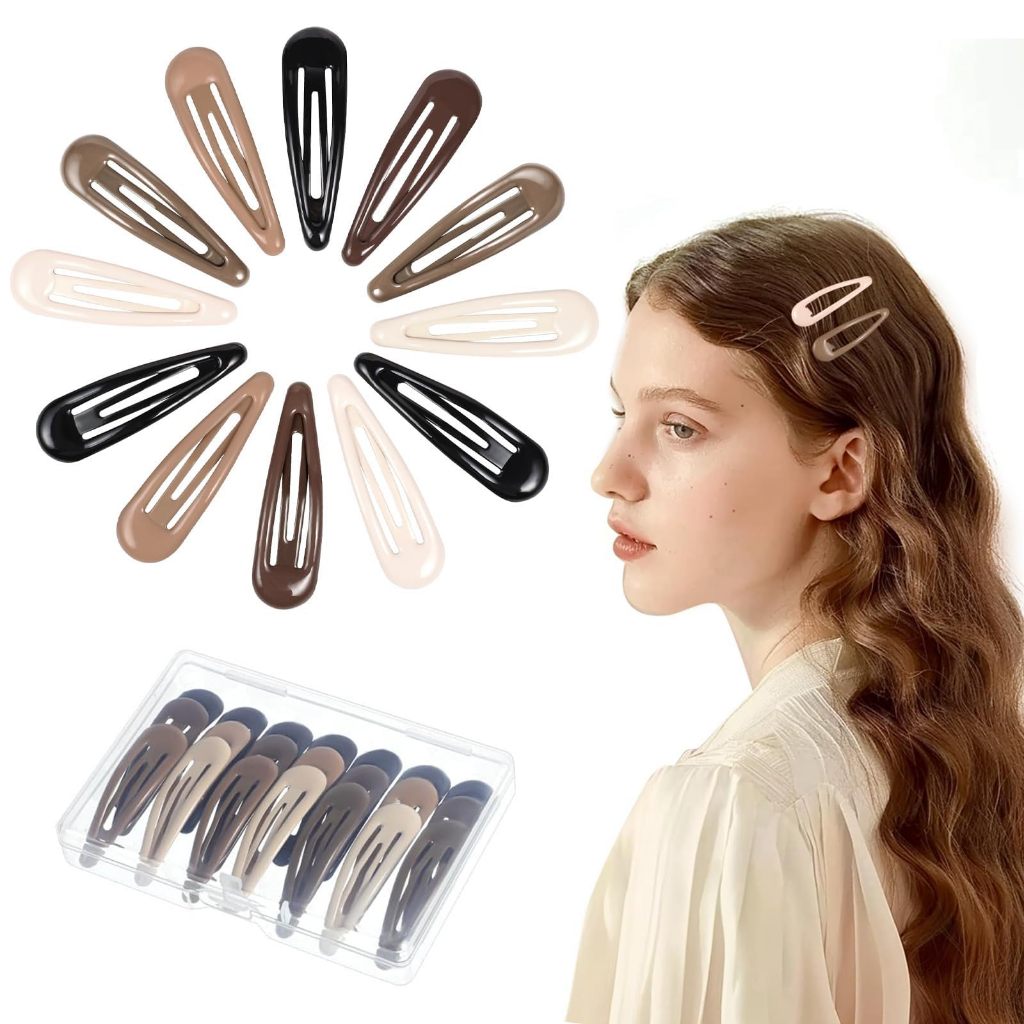 [ส่งด่วน 2 ชม.] Kokoro Home กิ๊บแป๊ก หยดน้ำ 5ชิ้น กิ๊บติดผม กิ๊ฟติดผม กิ๊ฟ กิ๊บเป๊าะแป๊ะ กิ๊ฟช้อป มินิมอล MB233