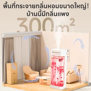 nimin/aroma diffuser เครื่องพ่นอโรม่า เครื่องพ่นน้ำหอม สเปรย์ปรับอากาศอัตโนมัติ กระจายน้ํามันหอมระเหย ดับกลิ่นห้อง