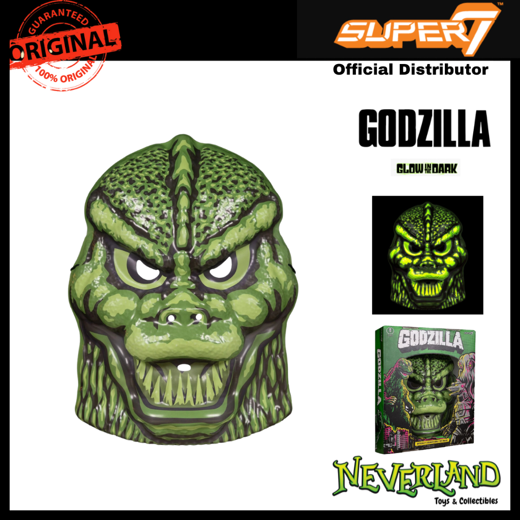 Super7 Godzilla (Green) Mask by Super7