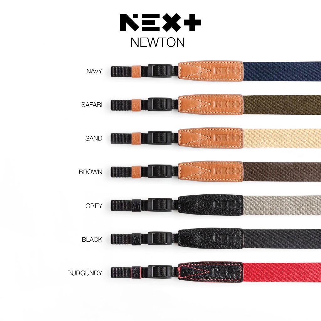 สายคล้องกล้องแบบผ้า สายสะพายกล้อง ปลายไนลอน ปรับความยาวได้ Next Photographic รุ่น NEWTON