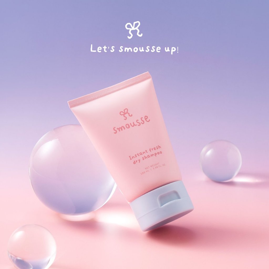 [พร้อมส่ง]smousse instant fresh dry shampoo blooming breeze 100ml สมูส อินสแตนซ์ เฟรช ดราย แชมพู