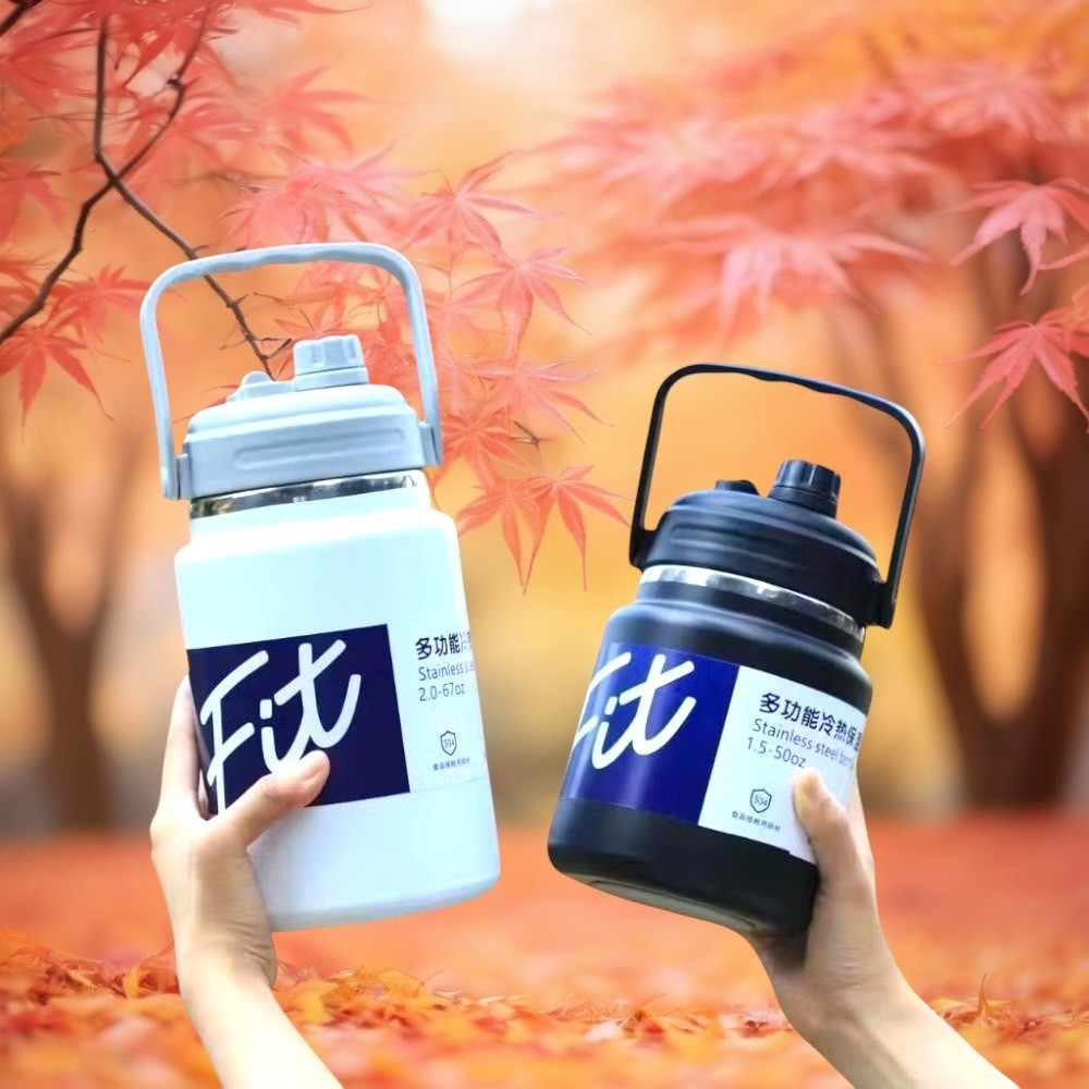 รายละเอียด กระติกน้ำแสตนเลส เกรด SUS304 ขนาด 2L/2000ML และ 2.5L/2500ML ดูสีและขนาดแก้วที่รูปภาพเพิ่มเติมนะคะ ทางร้านลงสี