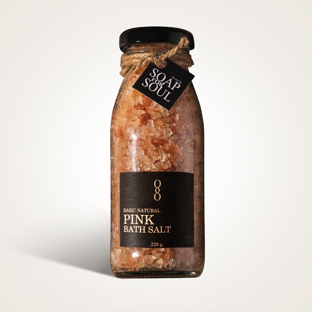 PINK BATH SALT | เกลือสปาจากเกลือชมพู 200 g.