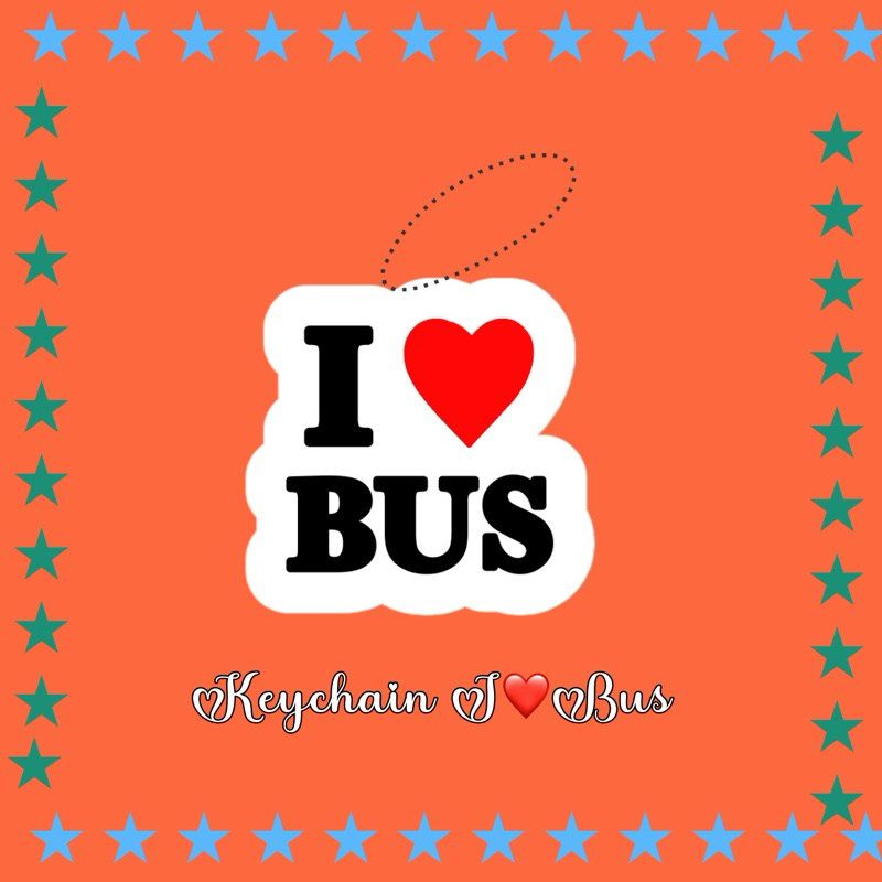 พวงกุญแจ I BUS อะคลิริค