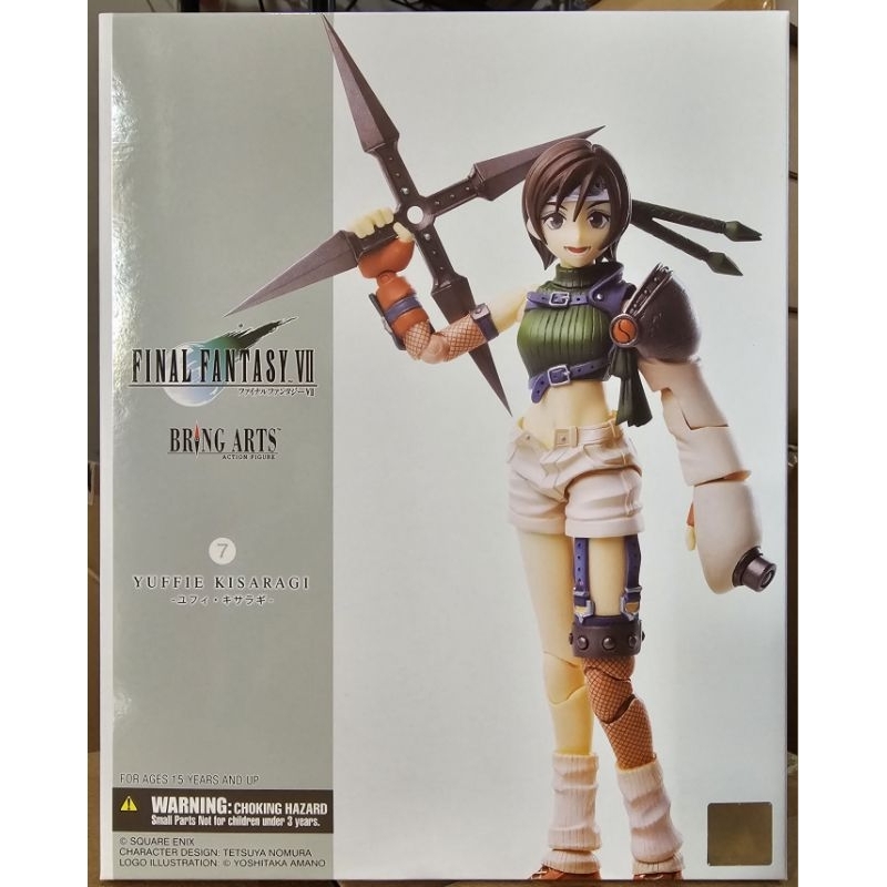 [พร้อมส่ง/มือ 1] FINAL FANTASY VII BRING ARTS Action Figure - YUFFIE KISARAGI 4988601371926