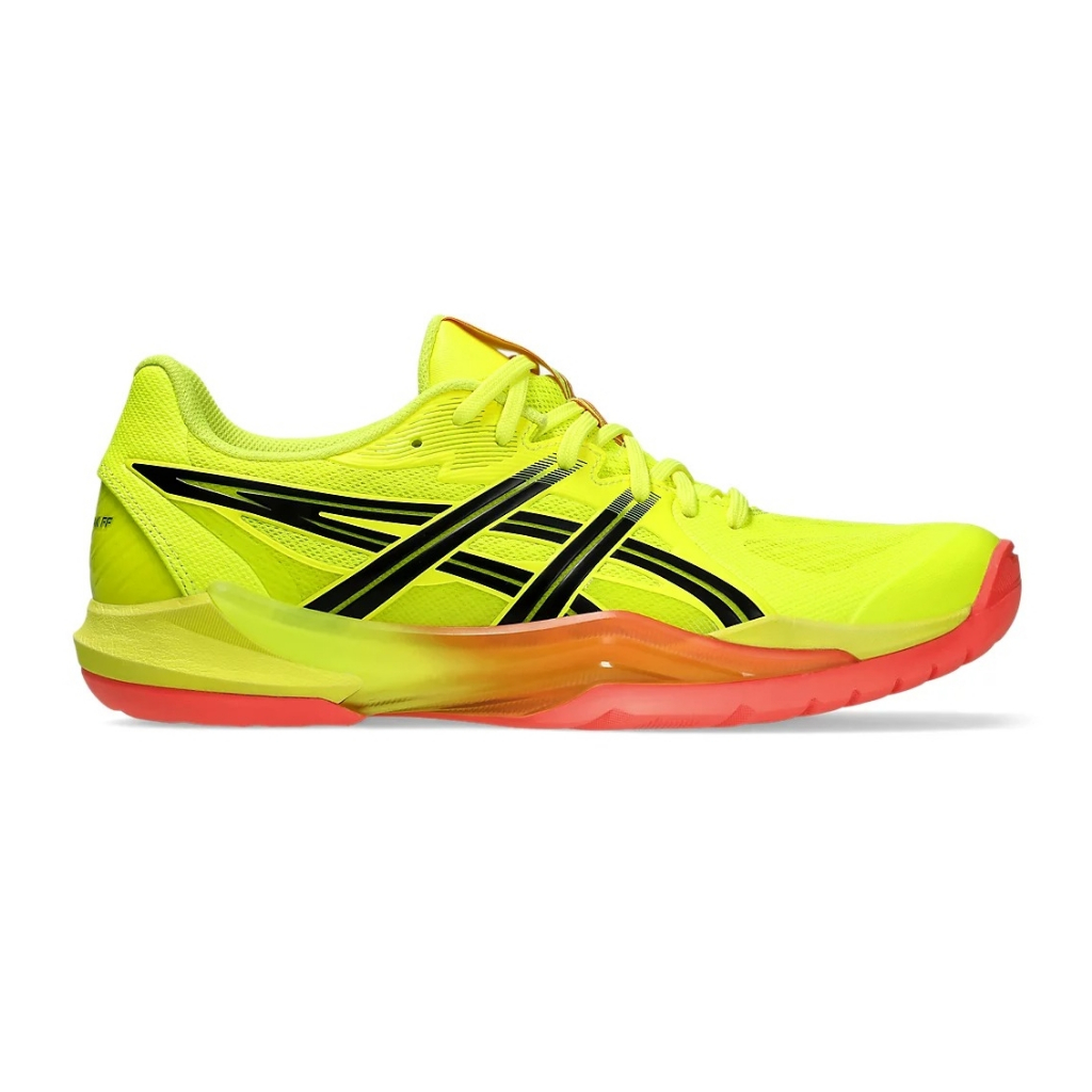 Asics รองเท้าแบดมินตันผู้ชาย Powerbreak FF Paris | Safety Yellow/Black ( 1071A110-750 )
