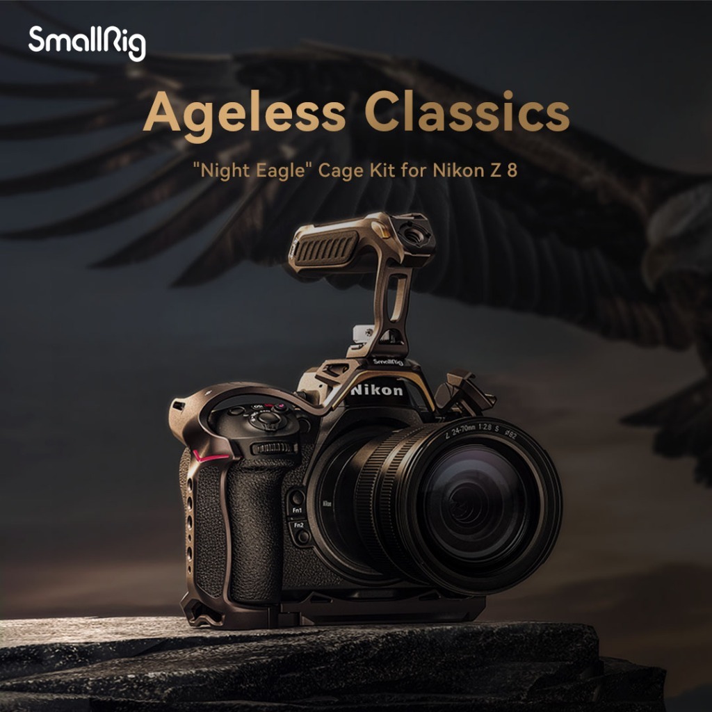 SmallRig - 4317 “Night Eagle” Cage Kit for Nikon Z8 พร้อมด้ามจับ มีตัวล็อค HDMI ให้ภายในเซ็ต ประกันศ