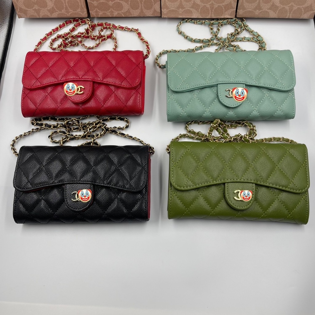 กระเป๋าสะพายข้างผู้หญิงcoach สินค้าพร้อมส่ง พร้อม  ถุงผ้า ขนาด8นิ้ว