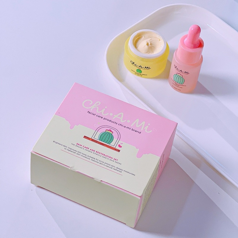(พร้อมส่ง) ครีมชิเอมิหน้าใส CHIAMI