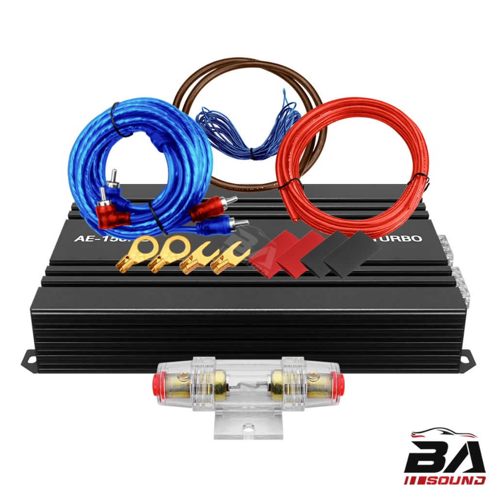 BA SOUND เพาเวอร์แอมป์ CLASS D 2CH. 2800W AE-150.1D เพาเวอร์ เพาเวอร์แอมป์รถยนต์ เพาเวอร์ขับซับ แอมป์ขยาย แอมป์ขยายเสียง ราคา ถูกที่สุด ดีลบีเคเค แกลเลอรีภาพที่ 9