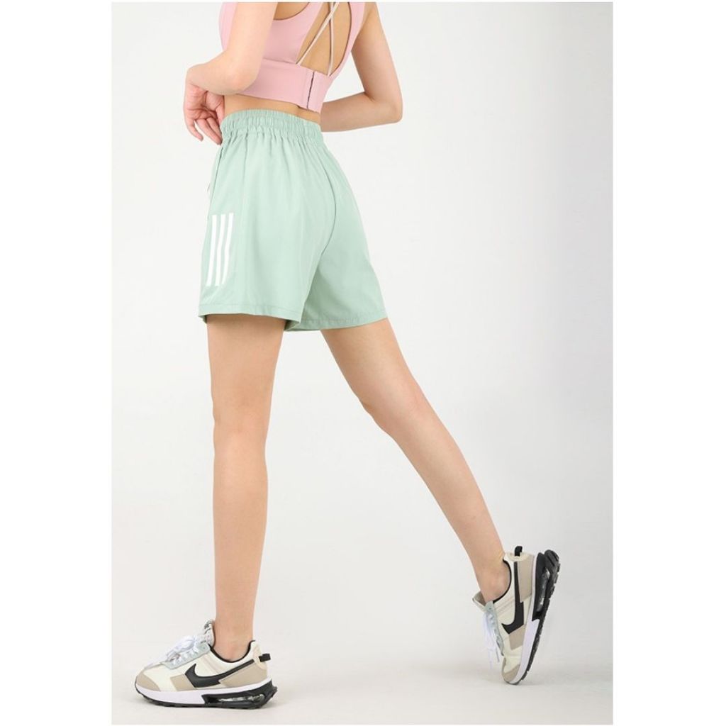 Braclothes#L716 กางเกงออกกำลังกายขาสั้น มีกระเป๋า มีซับใน