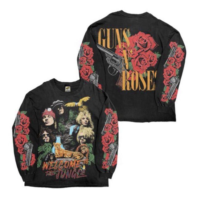 cosmicbkk เสื้อแขนยาว guns n’ roses