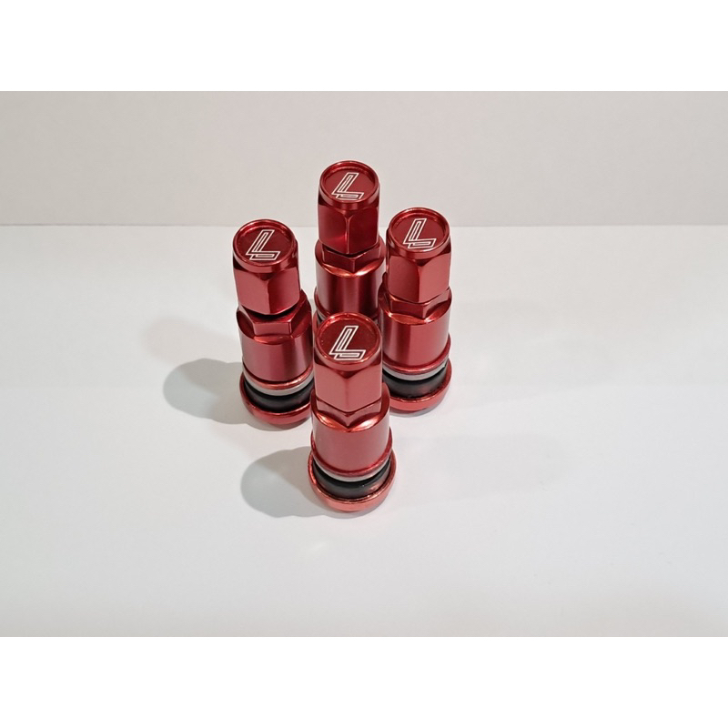 จุ๊บล้อแม็กซ์แท้ Lenso สีดำ และ สีแดง