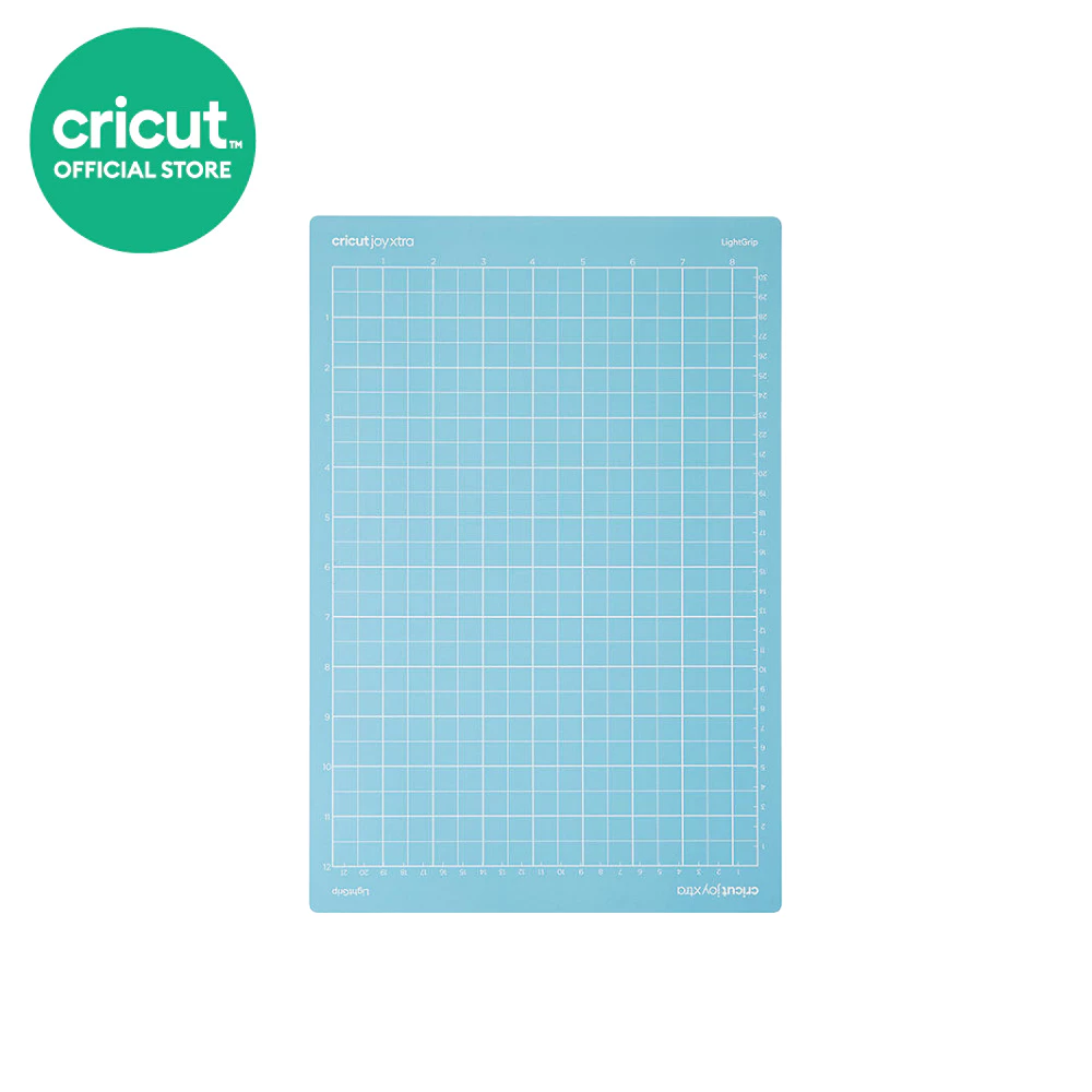 Cricut Joy Xtra™ Light Grip Machine Mat แผ่นรองตัดชนิดมีกาวในตัวแบบเบา ขนาด 8.5x12 นิ้ว