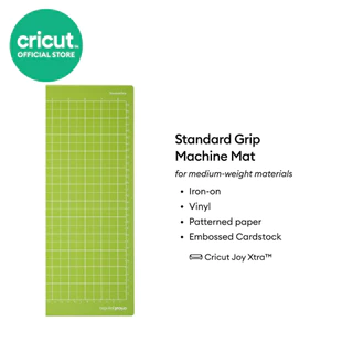 Cricut Joy Xtra™ Standard Grip Machine Mat แผ่นรองตัดชนิดมีกาวในตัวแบบปานกลาง ขนาด 8.5x12 นิ้ว