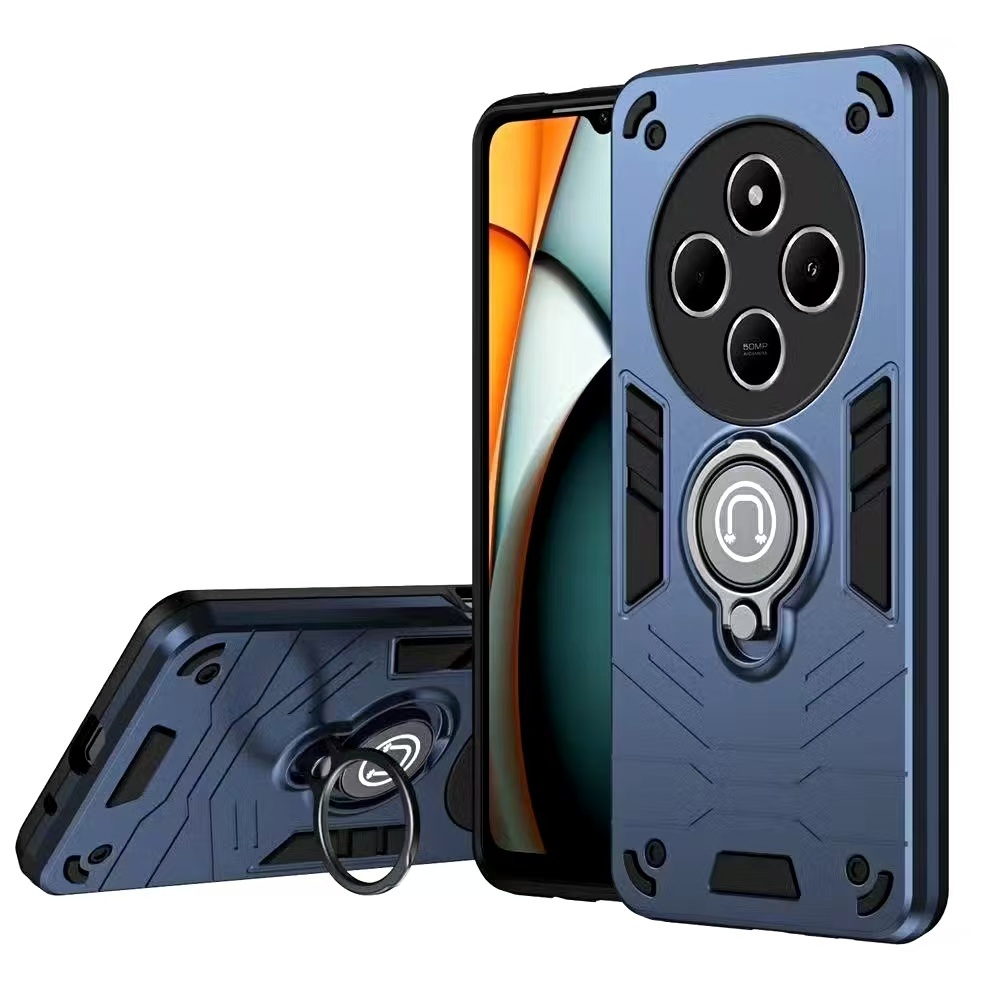 เคส ขาตั้ง แบบมีแม่เหล็กส สำหรับรุ่น Xiaomi Redmi 14C/ Poco C75 กันกระแทก พร้อมส่ง