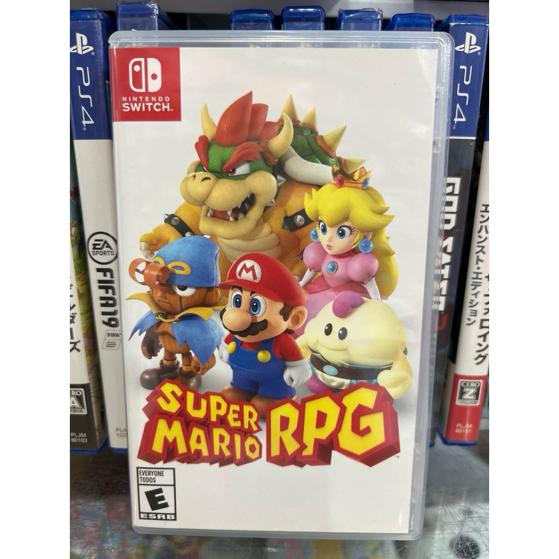 แผ่นเกมส์ Super Mario RPG มือสอง