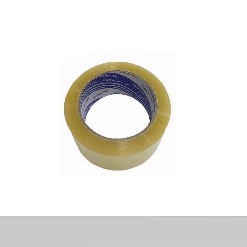 TKK เทปโอพีพี เทปกาว เทปสีใส สำหรับปิดกล่อง OPP Tape 2" x 100 หลา