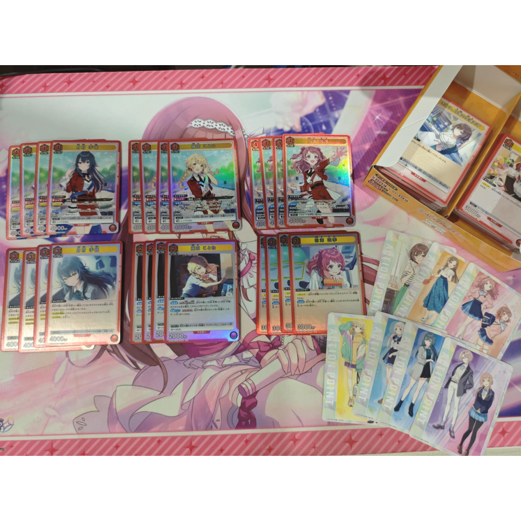 Union Arena Complete  สีแดง สายซากิ-เทมาริ-โคโตเนะ Gakuen Idolmaster UA27BT