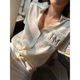 RALLY RM Ivy shirt - เชิ้ตปักโลโก้ RM (มีให้เลือก 12 สี)