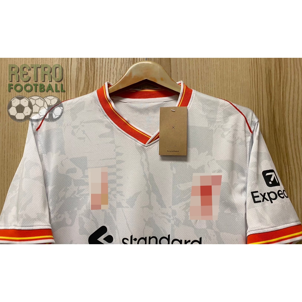 เสื้อฟุตบอล หงษ์แดง Third ชุดสาม เกรดแฟนบอล [ 3A ]2024/25 เสื้อเปล่าพร้อม ชื่อนักเตะ+อาร์มUCL รับประกันคุณภาพสินค้า