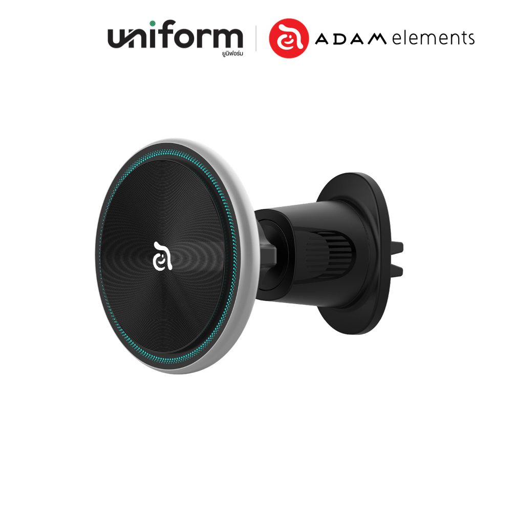 แท่นชาร์จไร้สาย ADAM elements OMNIA CX2 Magnetic Charging Car Mount  แท่นชาร์จมือถือในรถ - Silver