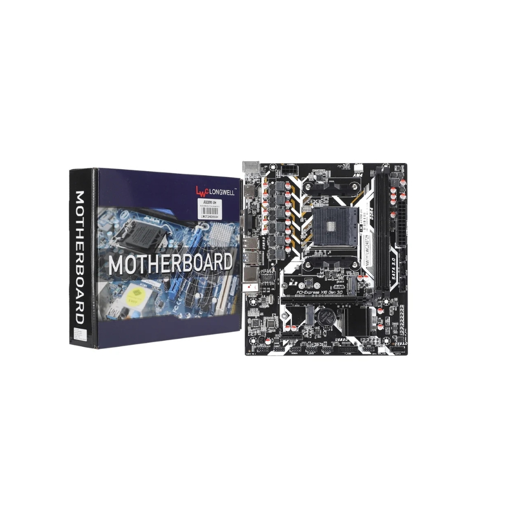 MAINBOARD (AM4) LONGWELL A320M-VH DDR4