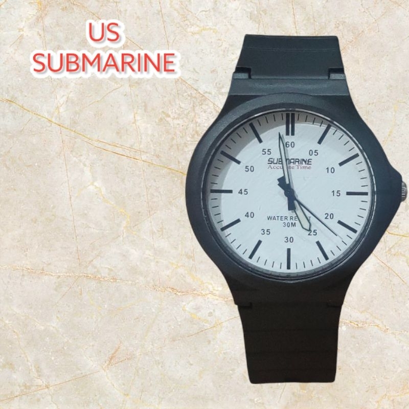 US Submarine นาฬิกาข้อมือสายซิลิโคน รุ่น TP2145M  นาฬิกาผู้ชาย