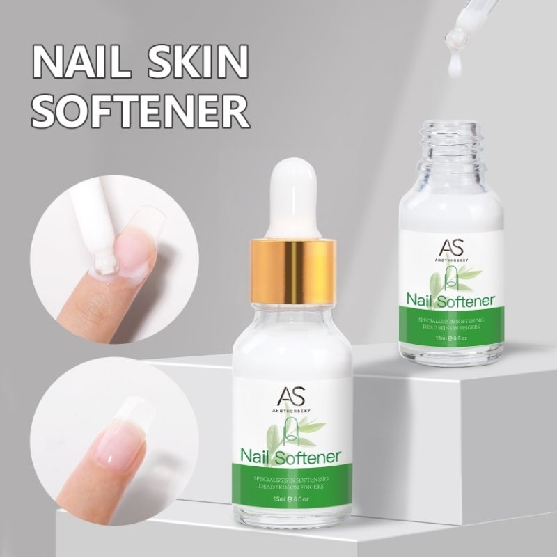 AS ● น้ำยาหนังนุ่ม Nail softener หนังนุ่มใน 3 วินาที (สูตรน้ำแร่)