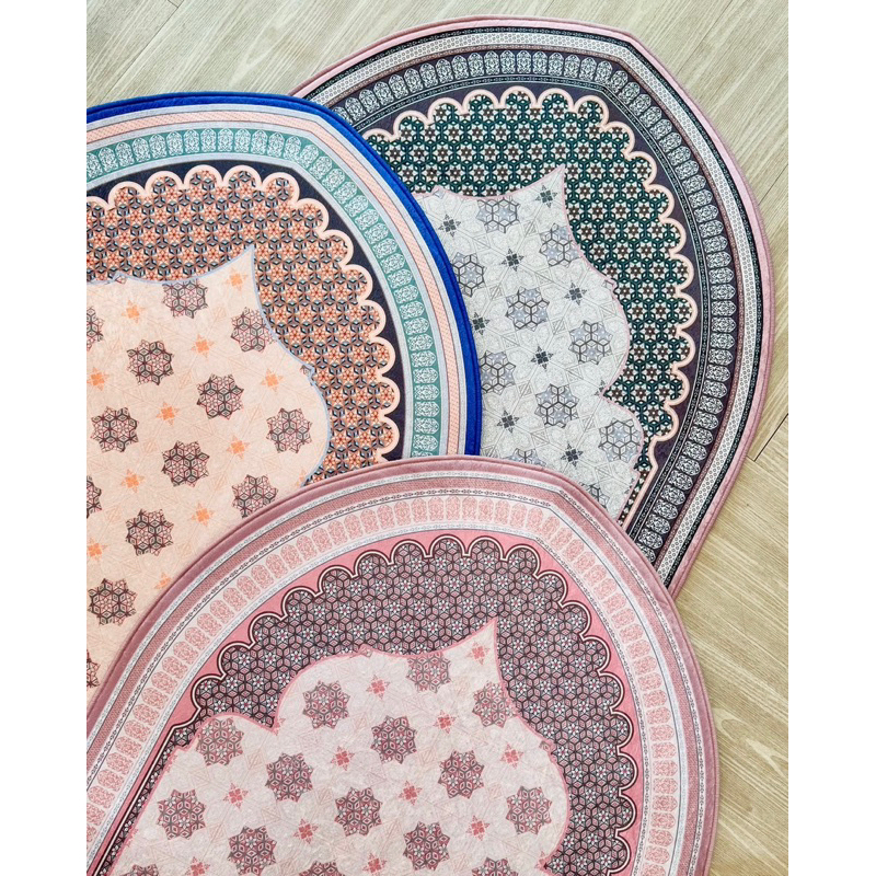 ผ้าปูละหมาด โค้งบน นีโลฟา 🎀🌷✨