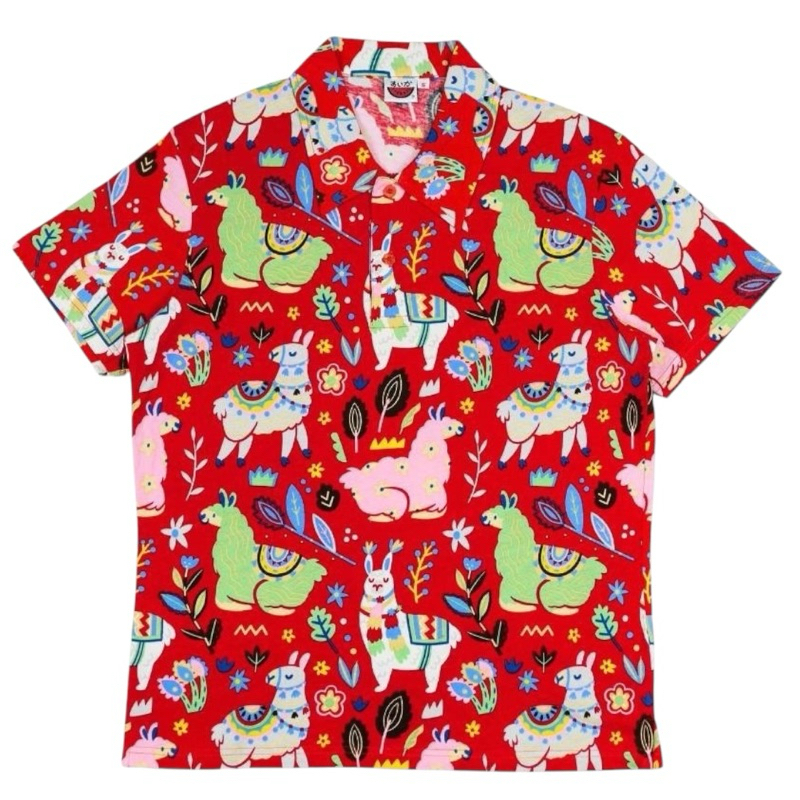 เสื้อยืดแตงโมคอปกโปเชี่ยล