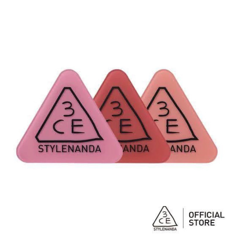 3CE Mini Traiangle Mirror กระจกพกพา #คละสี #ของแท้