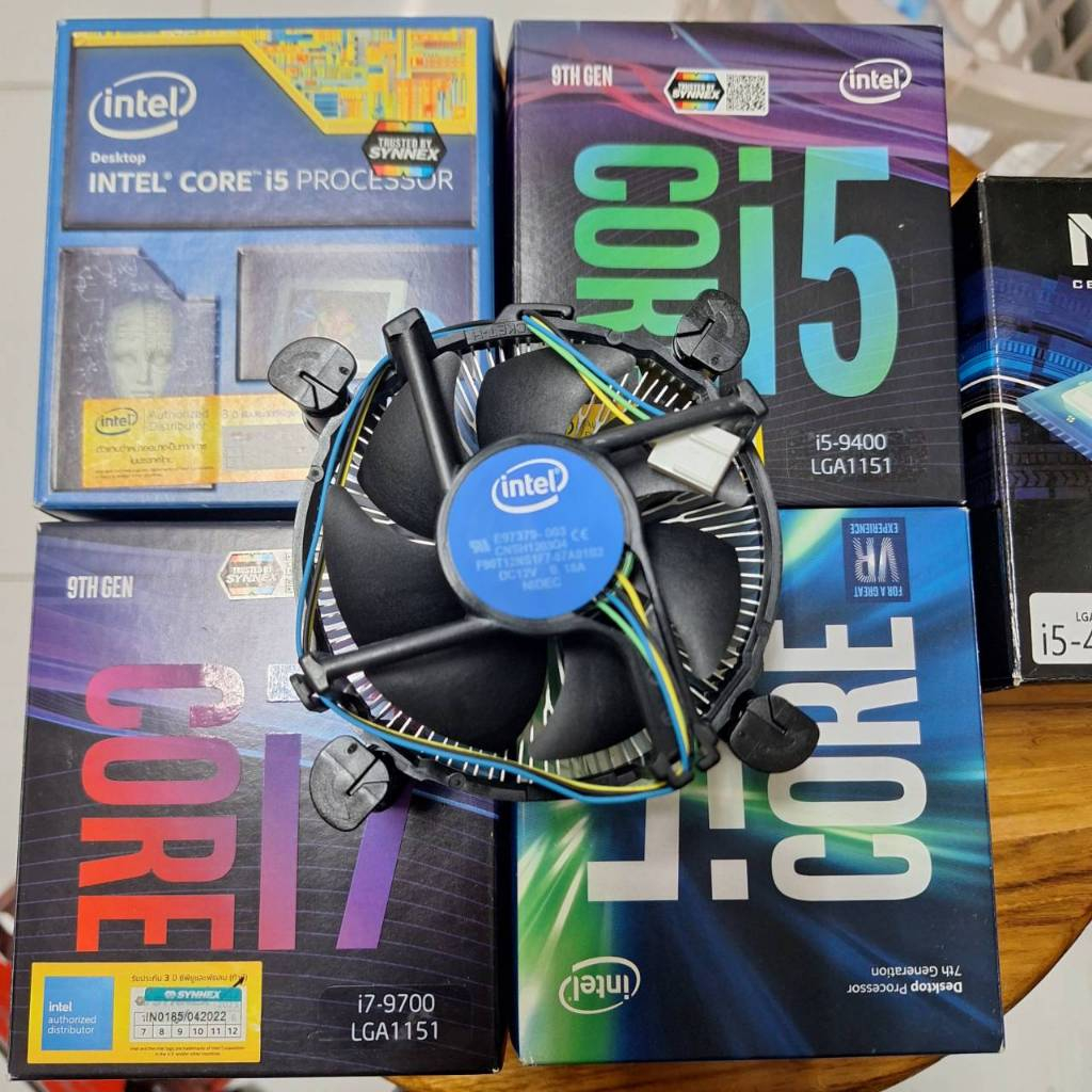 Intel Cooler LGA 1150 / 1151 / 1155 / 775 ของแท้100% พัดลม CPU ใหม่มือ1 อลูมิเนียม PC