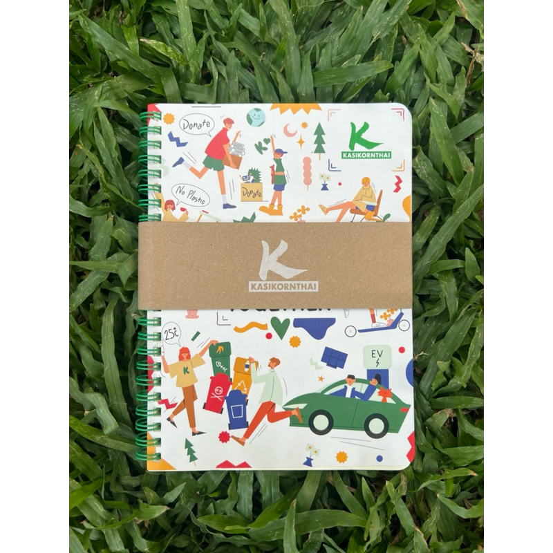 สมุดโน้ต สมุดบันทึก กสิกรไทย Kbank