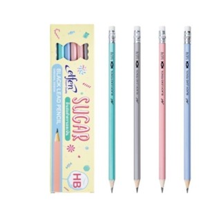 ดินสอดำ HB เอลเฟ่น รุ่น ชูการ์ (จำนวน 1 กล่อง 12 แท่ง)