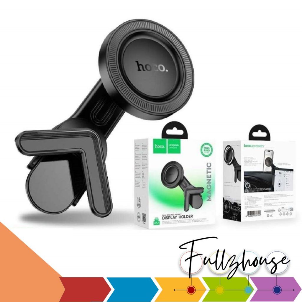 จัดส่งด่วน Hoco H57 Magnetic phone holder ขาตั้งมือถือติดจอรถยนต์แบบแม่เหล็ก