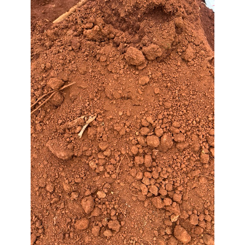 ดินแดงล้วนยกกระสอบ20กิโล