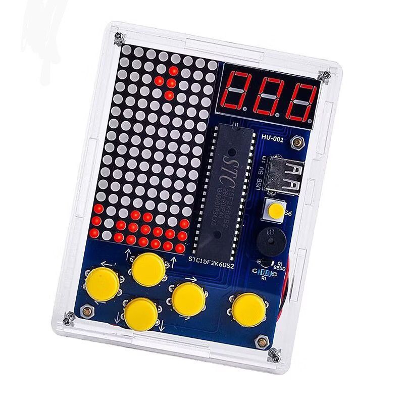 Tetris Retro Game Kit DIY Solder Project Game Kit เกม tetris ฝึกบัดกรี