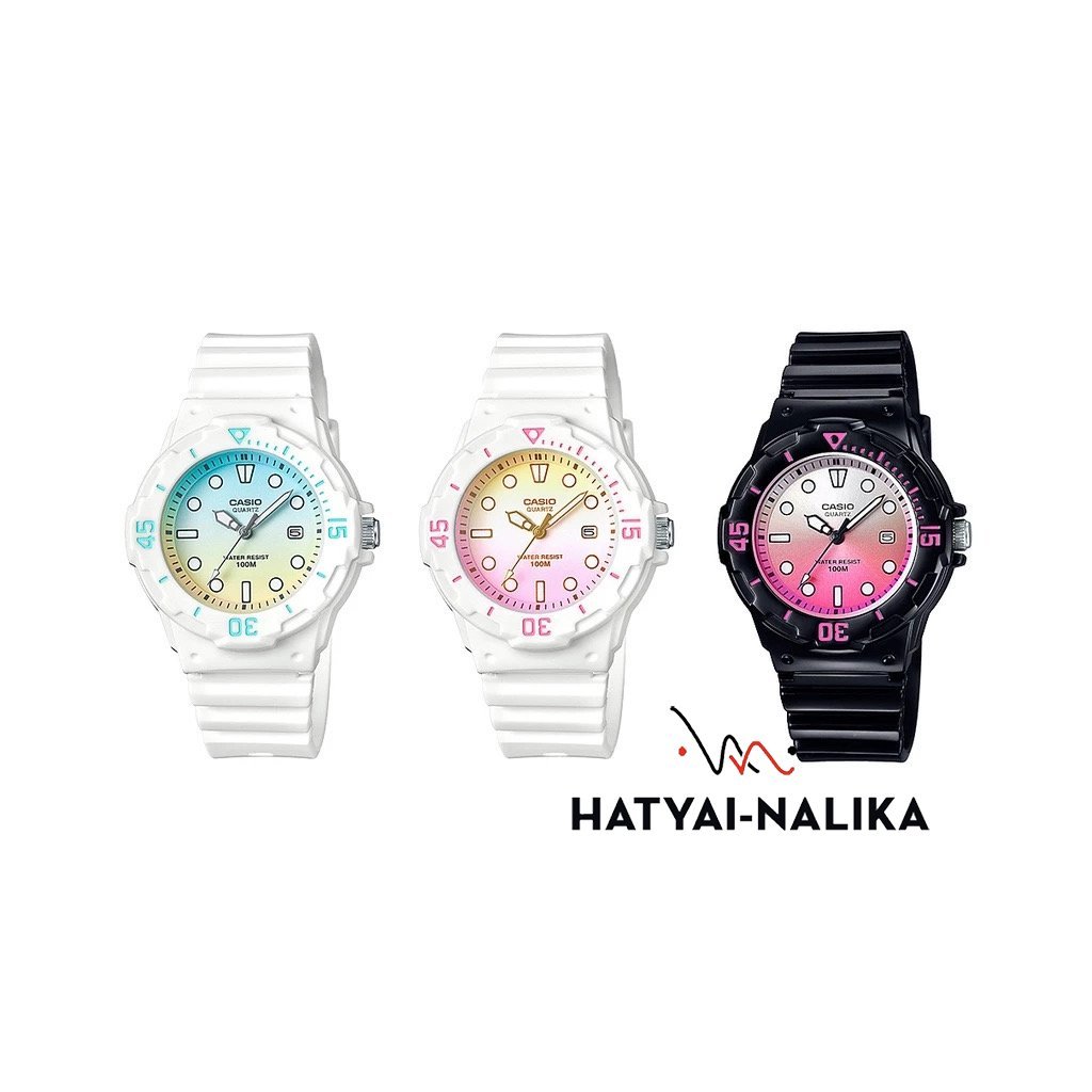 🔥ของแท้🔥 นาฬิกาข้อมือผู้หญิง CASIO Ladies' LRW-200H series LRW-200H-2E2V,LRW-200H-4E2V,LRW-200H-4EV