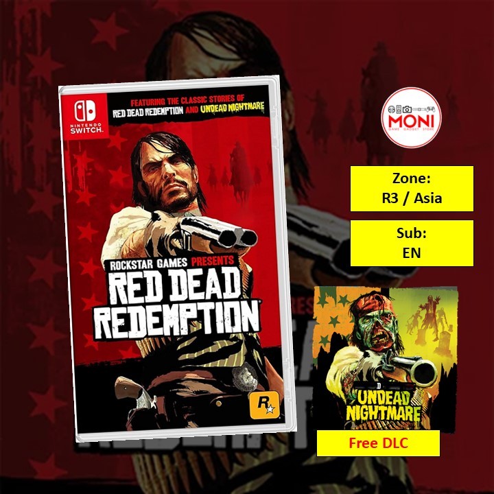 [โค้ด Shopee ลด 15%] เกมส์ Red Dead Redemption and Undead nightmare (Asia) (EN) Nintendo Switch Games