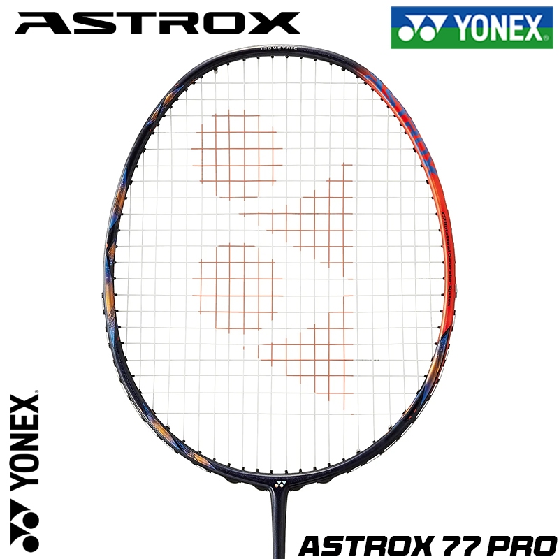 Yonex ASTROX 77 Pro ไม้แบดมินตันคาร์บอนแท่งเดียว G54U 26-30lbs ปอนด์ 83 กรัมผลิตในญี่ปุ่นพร้อมแพ็คฟร