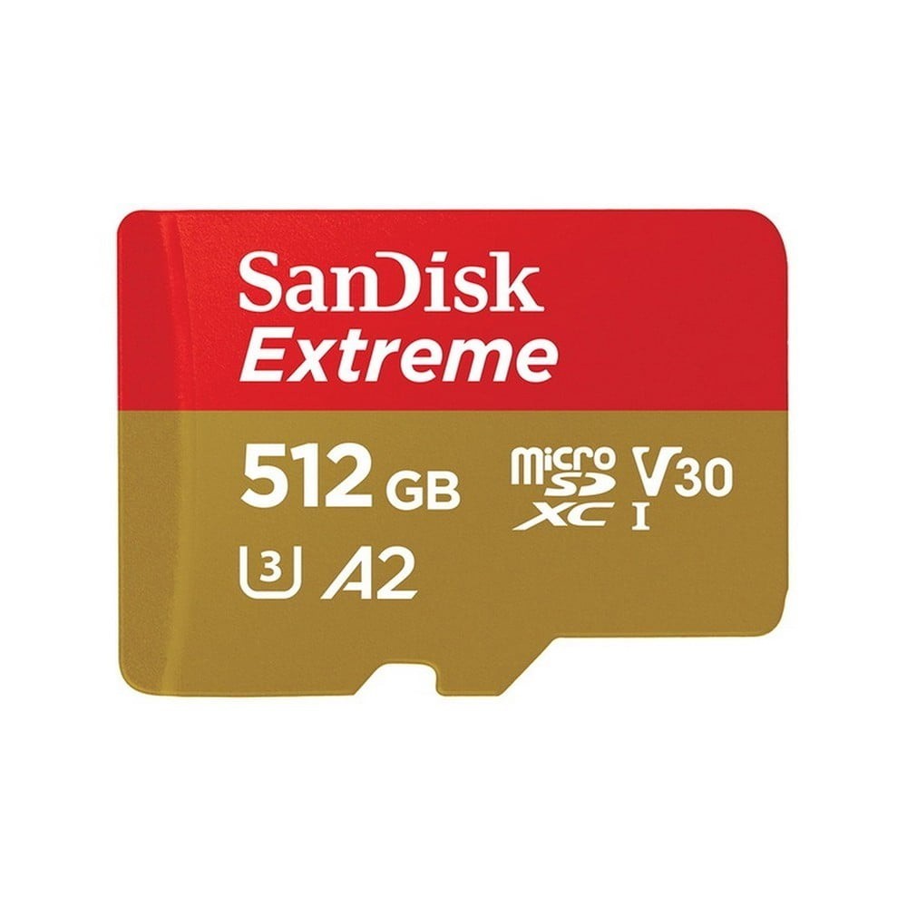 【New Arrival】 SanDisk Extreme microSDXC256GB /512GB V30 U3 C10 A2 190MB/s R 130MB/s (WSDSQXAV-512G-GN6MN)