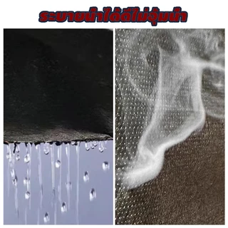 geotextile แผ่นปูดิน แผ่นปูหิน สีดำ สีขาว ใยสังเคราะห์แบบ Non Woven - สำหรับงานจัดสวน แผ่นรองจัดสวนปู