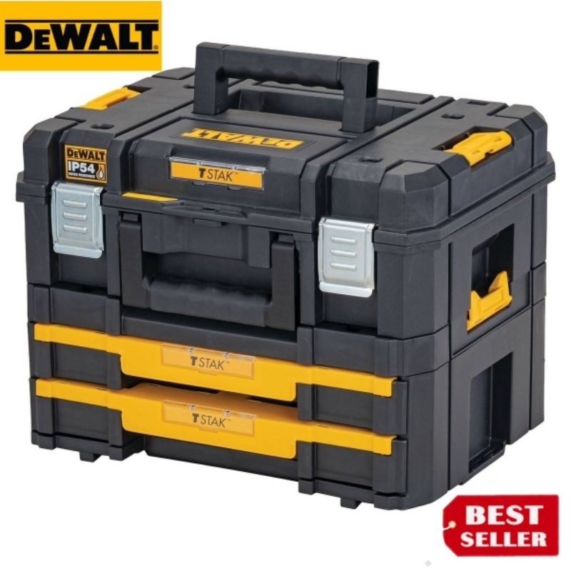 DEWALT รุ่น DWST83395-1  กล่องเครื่องมือ 2 ลิ้นชัก ของแท้100%

