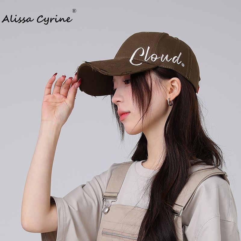 หมวกเบสบอล หมวกแก๊ป ปักลายตัวอักษร สไตล์วินเทจ มีหลายสีให้เลือก เหมาะสำหรับผู้ชายและผู้หญิง