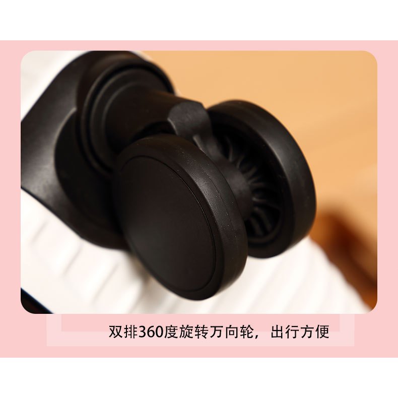 BAGOO  กระเป๋าเดินทาง 20 24 นิ้ว มาพร้อมล้อเลื่อนเงียบ360 องศา ทนทาน Luggage