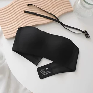 B220👙✨เสื้อชั้นในไร้โครง ฟองนํ้าบาง สวมใส่สบาย เนื้อผ้านุ่มสบาย✨