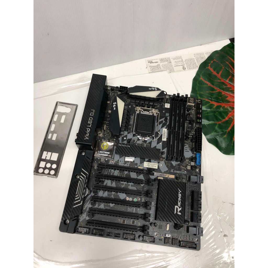 MAINBOARD (เมนบอร์ด) 1151 BIOSTAR RACING Z270 GT6 พร้อมฝาหลัง ใช้งานปกติ ประกันร้าน